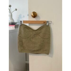 Zara Knit Strapless Sweater Tube Top ✨